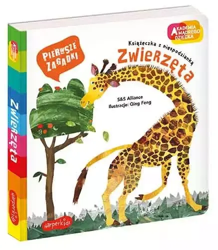Akademia Mądrego Dziecka Pierwsze Zagadki Zwierzęta Książka HarperKids