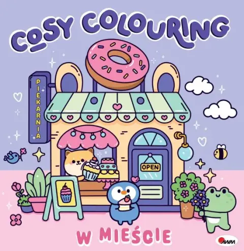 Kolorowanka antystresowa Cosy Colouring - W mieście, AWM