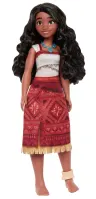 Mattel. JBT56 Disney. Vaiana. Modna lalka Vaiana w sukience z akcesoriami