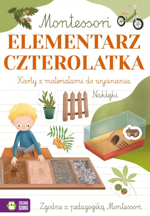 Montessori - Elementarz czterolatka, Zielona Sowa
