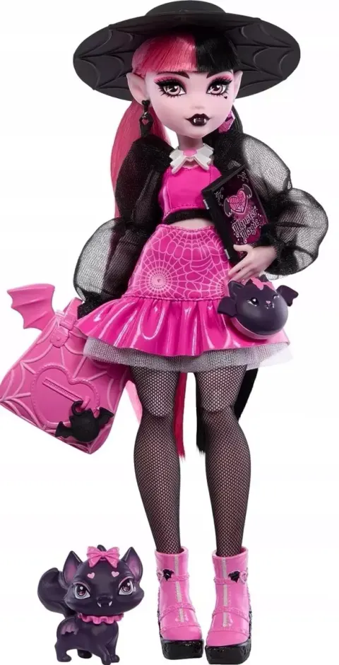 Monster High. HRP64 Draculaura + zwierzątko
