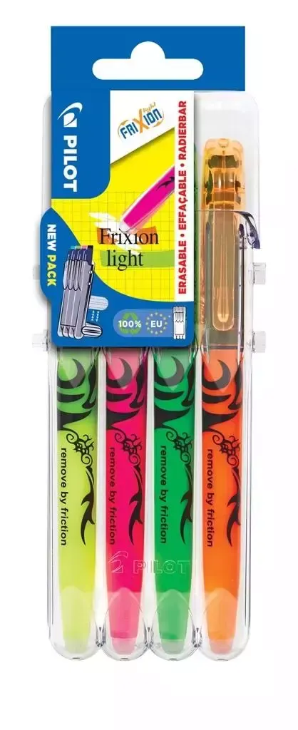 Zakreślacz FriXion light 4szt PILOT
