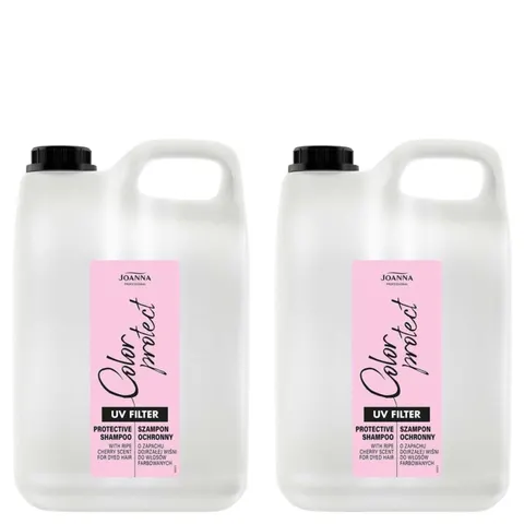 JOANNA PROFESSIONAL Szampon do włosów ochronny UV FILTER 5 l, pakiet 2 szt.