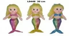 Lalka Syrenka 30cm MIX