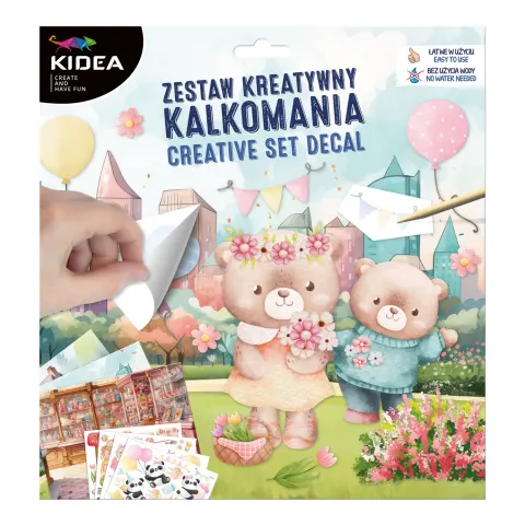 Zest Kreat Kalkomania E Kidea pudełko