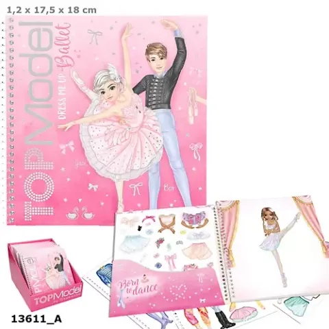 Zestaw Dress Me Up Top Model Balet 13611A