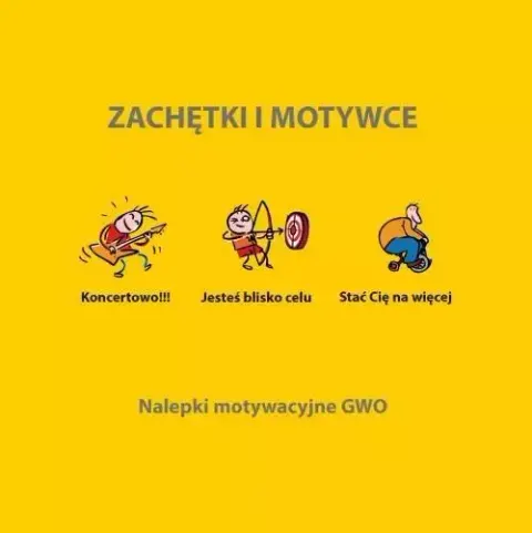 Zachętki i motywce ogólne. Nalepki motywacyjne (ZMOG)