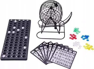 KOMPLETNA MINI GRA BINGO Z KULKĄ