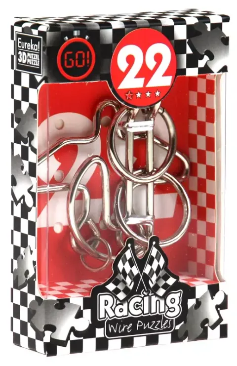 Łamigłówka druciana Racing nr 22 poziom 1/4