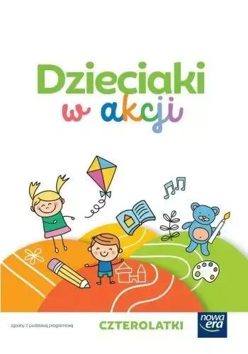 Dzieciaki w akcji. Zestaw dla dziecka. Czterolatki