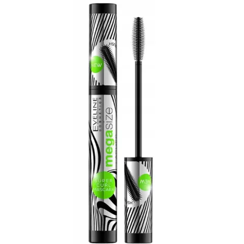 EVELINE MEGA SIZE Tusz do rzęs WYDŁUŻAJĄCO-PODKREŚLAJĄCY, 10ml