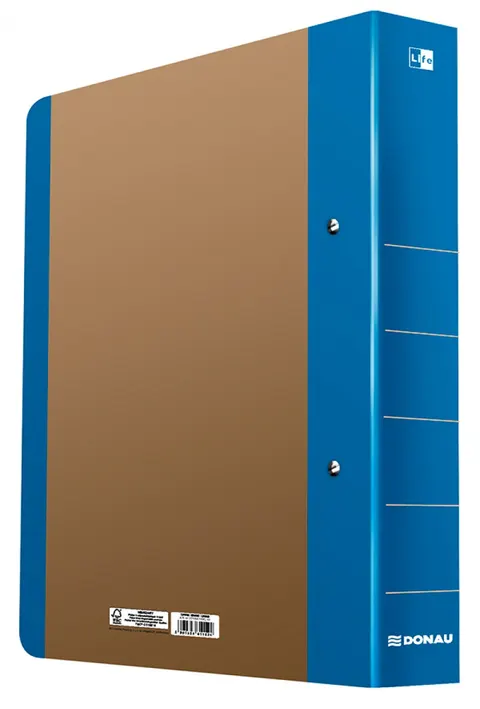 Segregator DONAU LIFE ringowy A4/50 2RD/30 niebieski /3835001FSC-10/