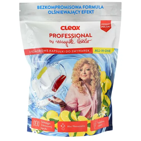 CLEOX PROFESSIONAL Kapsułki do zmywarki BY MAGDA GESSLER, 36 szt