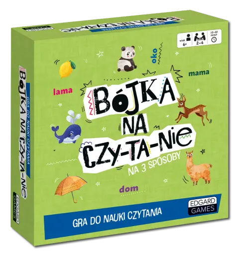 Bójka na czytanie. Gra do nauki czytania