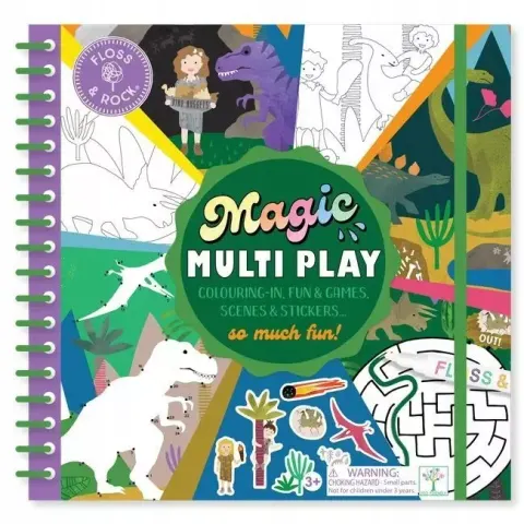 Floss & Rock zestaw kreatywny Magic Multi Play Dinozaury