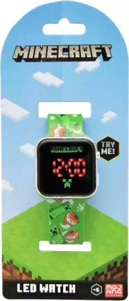 Zegarek cyfrowy LED MINECRAFT MIN4129 Kids Euroswan