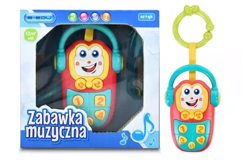 Zabawka Muzyczna E-EDU Telefon