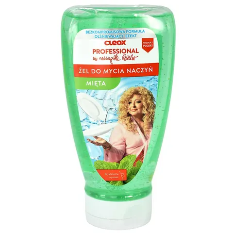 CLEOX PROFESSIONAL Żel do mycia naczyń MIĘTA BY MAGDA GESSLER, 500 ml