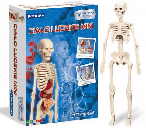Clementoni 50515 NAUKOWA ZABAWA Ciało Ludzkie Mini