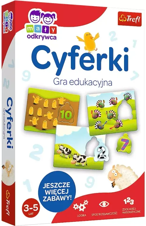 Gra Cyferki Mały Odkrywca Trefl
