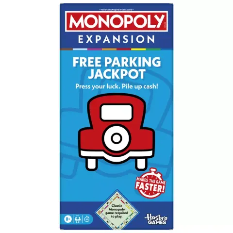 HASBRO GAME Monopoly Dodatek Bezpłatny Parking, gra