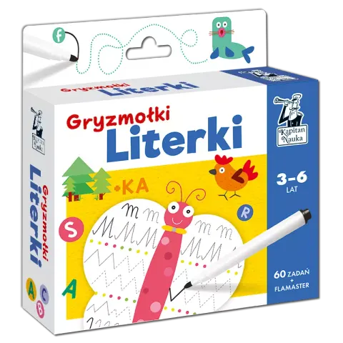 Literki. Gryzmołki. Kapitan Nauka wyd. 2