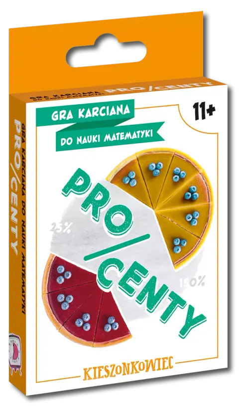 Gra karciana do nauki matematyki. Procenty