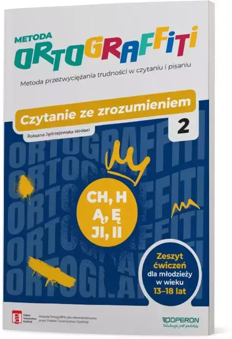 Ortograffiti Czytanie ze zrozumieniem (ch-h, ą-ę, ji-ii)