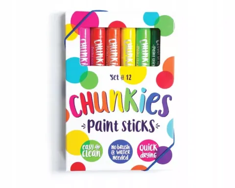 Farba w Kredce Chunkies 12 kolorów, Ooly