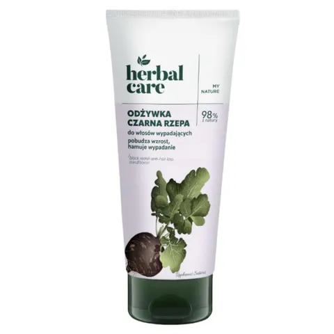HERBAL Odżywka do włosów wypadających CZARNA RZEPA, 200 ml
