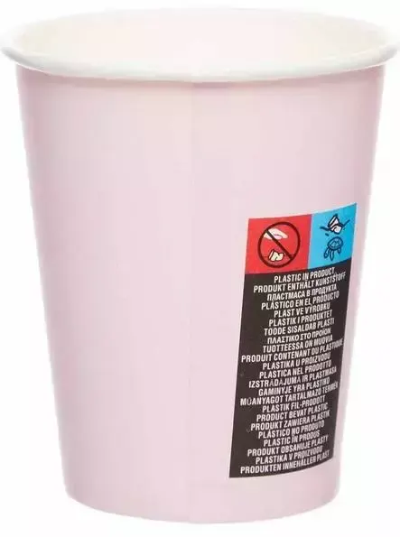 Kubki papierowe 237ml 8szt