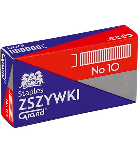 Zszywki Grand No 10 Ocynkowane