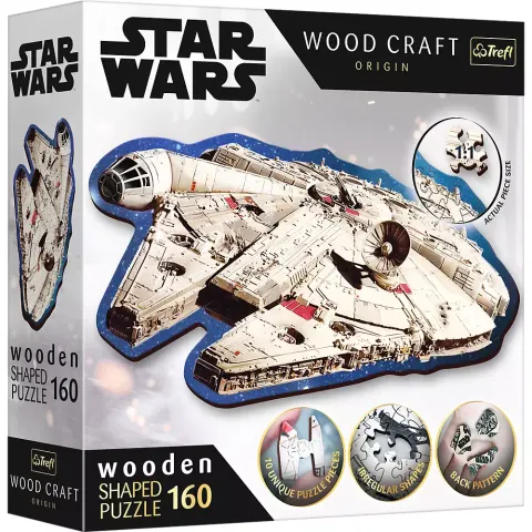 Puzzle 160el Trefl Wood Craft Sokol Millenium Pu