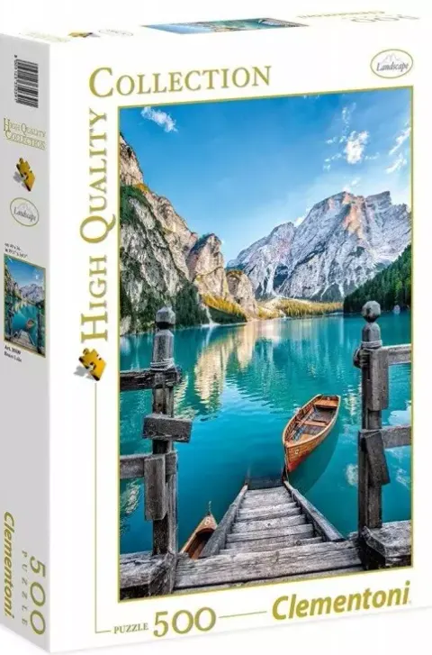 Puzzle 500 Braies Lake