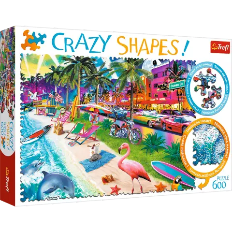 Puzzle 600 elementów. Plaża w Miami