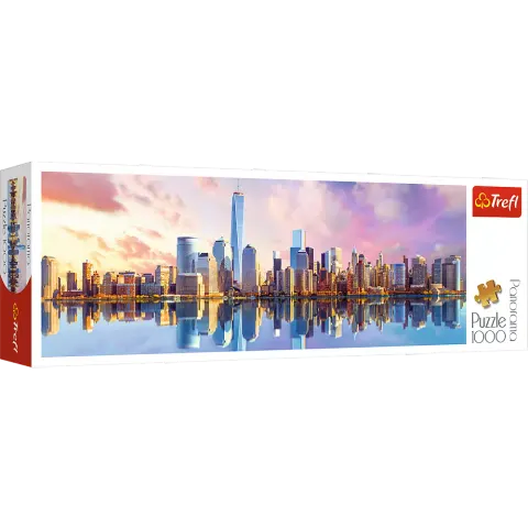 Puzzle 1000 elementów. Panorama, Manhattan