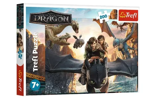 PUZZLE 200 Szczerbatek i przyjaciele 13348