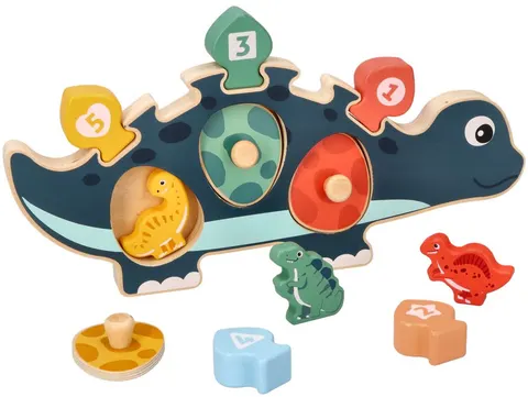 Układanka Mama Dinozaur z cyferkami, Adam Toys