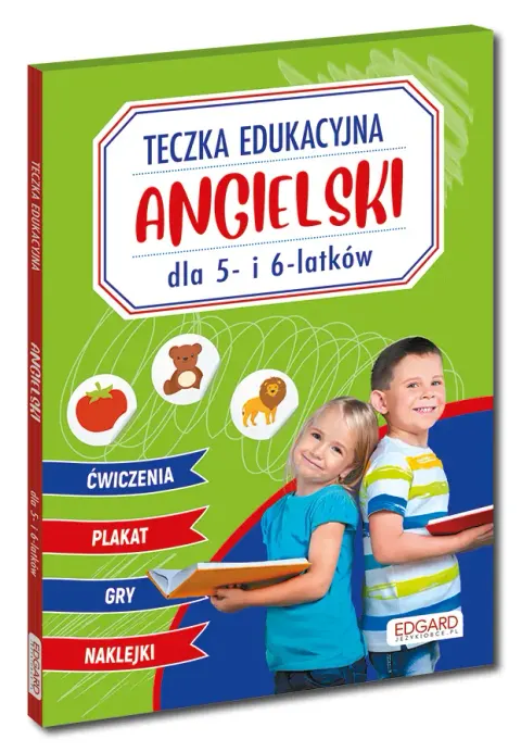 Angielski. Teczka edukacyjna. Dla 5- i 6-latków