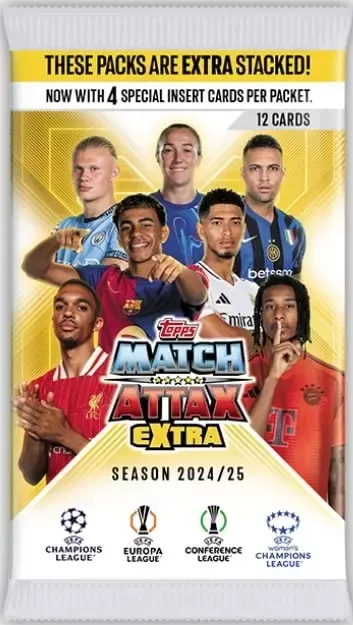 Match Attax Extra 2024/25 saszetki z kartami 1szt.