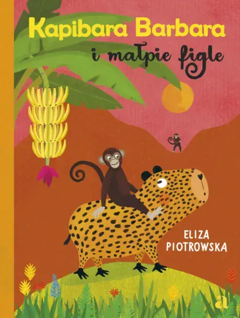 Kapibara Barbara i małpie figle