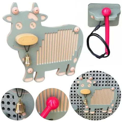 MASTERKIDZ Guiro Instrument Muzyczny Krowa Akcesoria Do Tablicy STEM