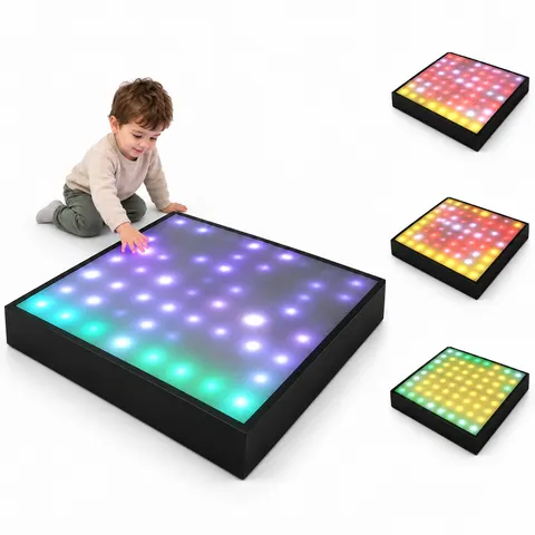Interaktywny dotykowy panel led duży - sensoryczny panel do terapii światłem