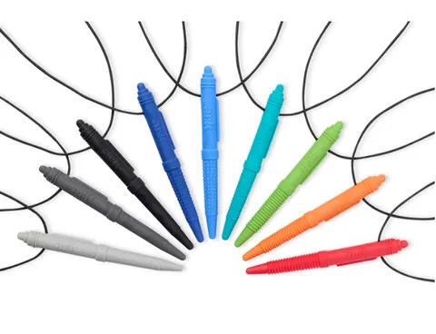 Gryzak długopis ARK - Chewable Pen Necklace ® Smooth/Ribbed/Bumpy