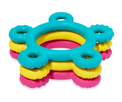Gryzak logopedyczny pączek dla niemowlaka - ARK Donut Baby Chew Ring®