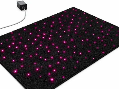 Dywan światłowodowy Sala Doświadczania Świata SNOEZELEN 200cmx300cm + pilot RF