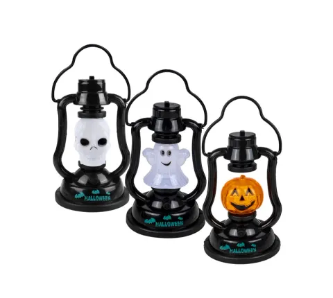 Artyk Latarenka Halloween LED z dźwiękiem – 14 cm, 3+