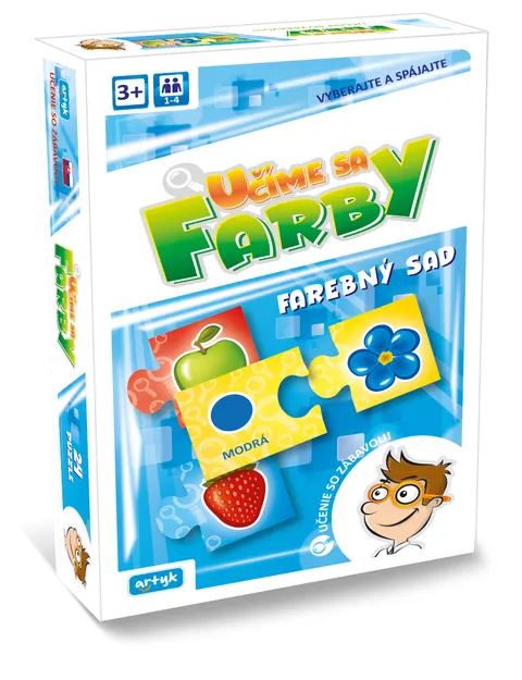 Artyk 24 Puzzle Kolorowy Sad – kolory i owoce język słowacki 3+