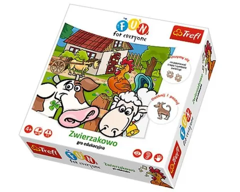 Trefl Zwierzakowo Fun for Everyone – gra integracyjna 4+