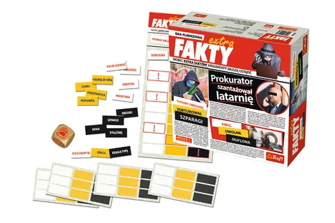 Trefl Extra Fakty – gra planszowa imprezowa dla 2-6 graczy 14+